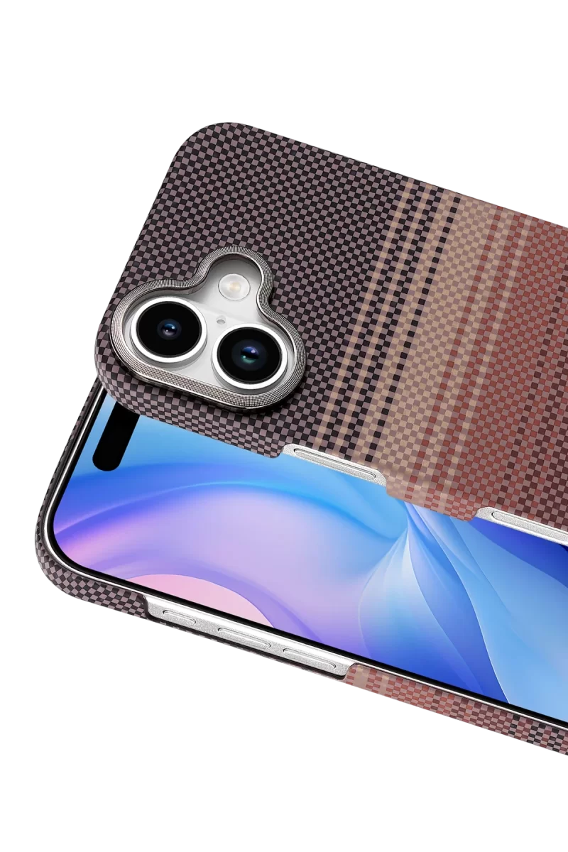 Newface Apple iPhone 17 Vega Magsafe Kapak - Çöl Titanyum