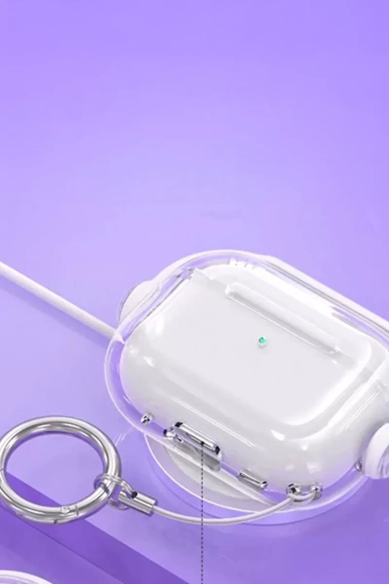 Newface Apple Airpods Pro 3 (3.nesil) Tema Kılıf - Mor