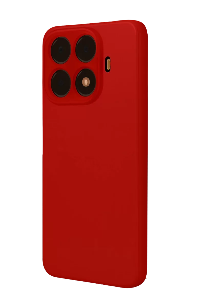 Newface Xiaomi Mi 15T Pro Nano içi Kadife Silikon - Kırmızı