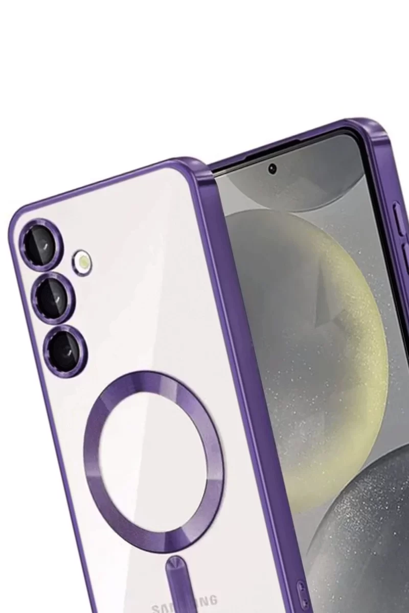 Newface Samsung Galaxy A17 5G Kross Magneticsafe Kapak - Mor