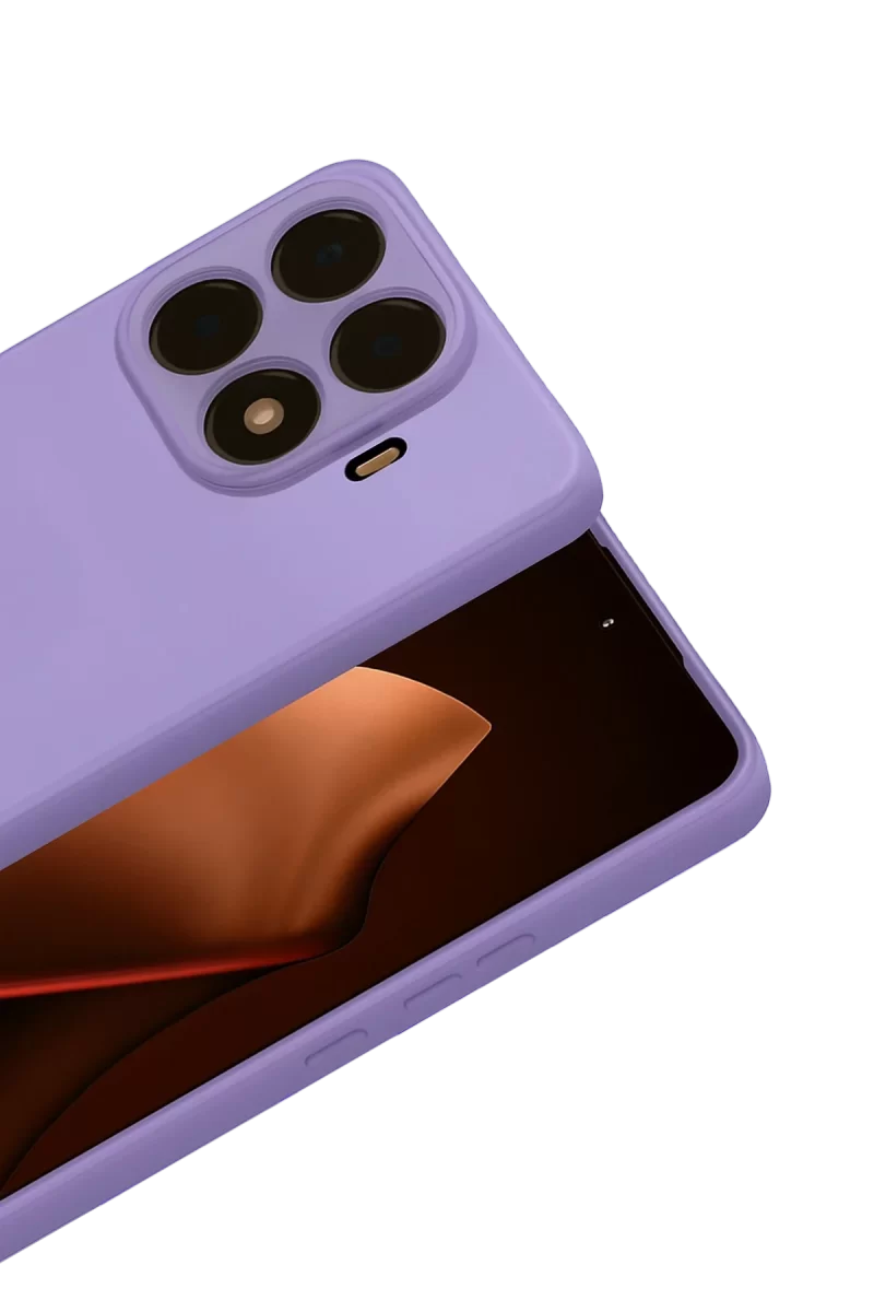 Newface Xiaomi Mi 15T Pro Nano içi Kadife Silikon - Lila