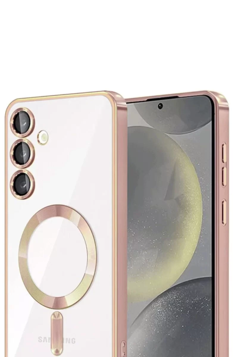 Newface Samsung Galaxy A17 5G Kross Magneticsafe Kapak - Rose
