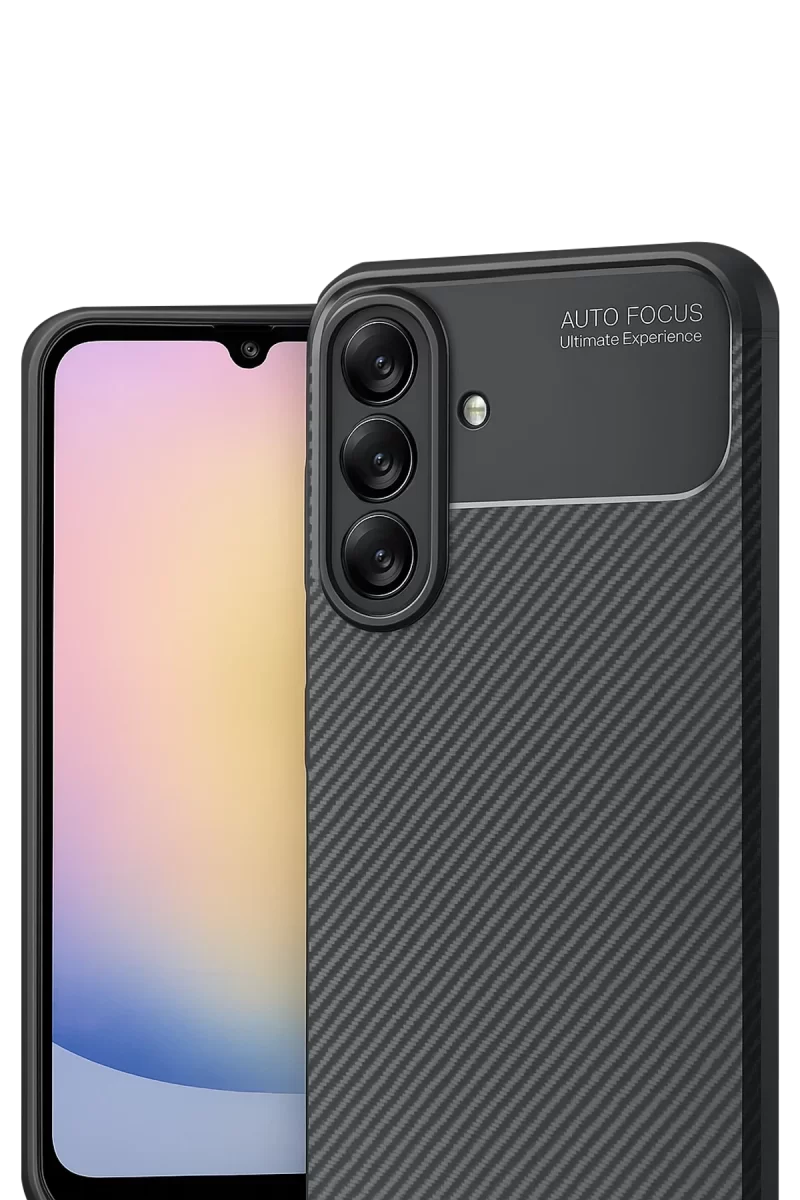 Newface Samsung Galaxy A17 5G Auto Focus Karbon Kapak - Siyah