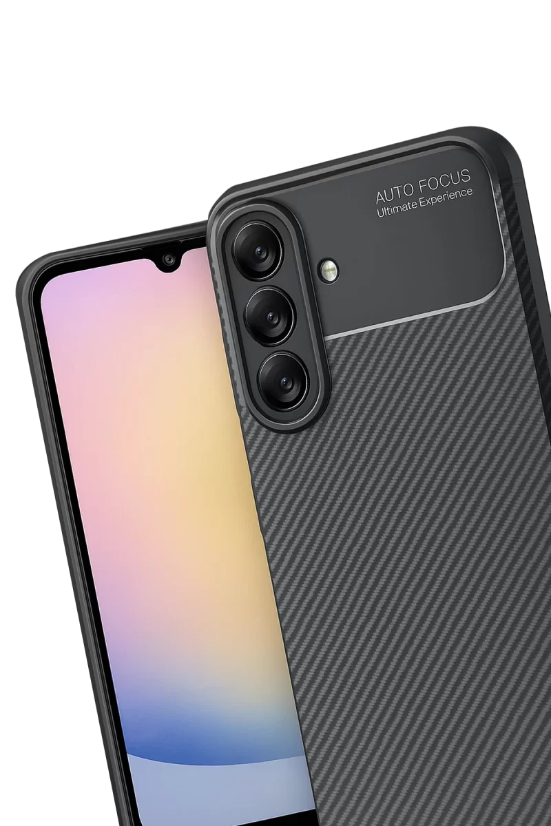 Newface Samsung Galaxy A17 5G Auto Focus Karbon Kapak - Siyah