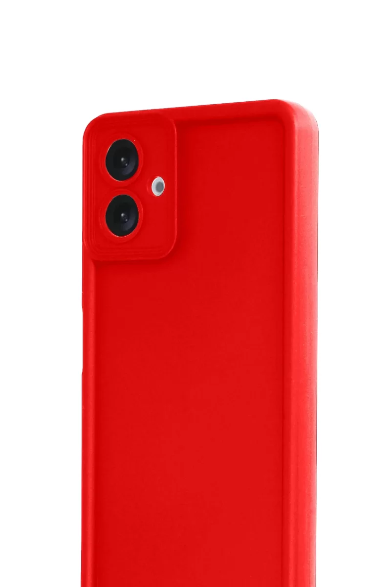 Newface Samsung Galaxy A07 4G Viera Silikon - Kırmızı