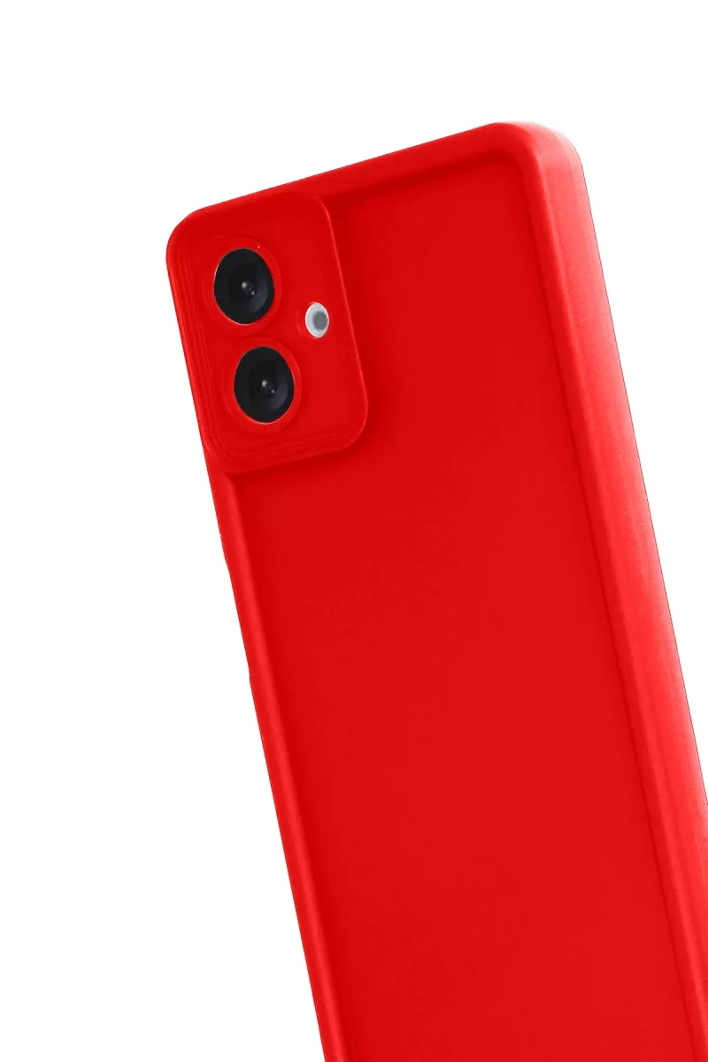 Newface Samsung Galaxy A07 4G Viera Silikon - Kırmızı