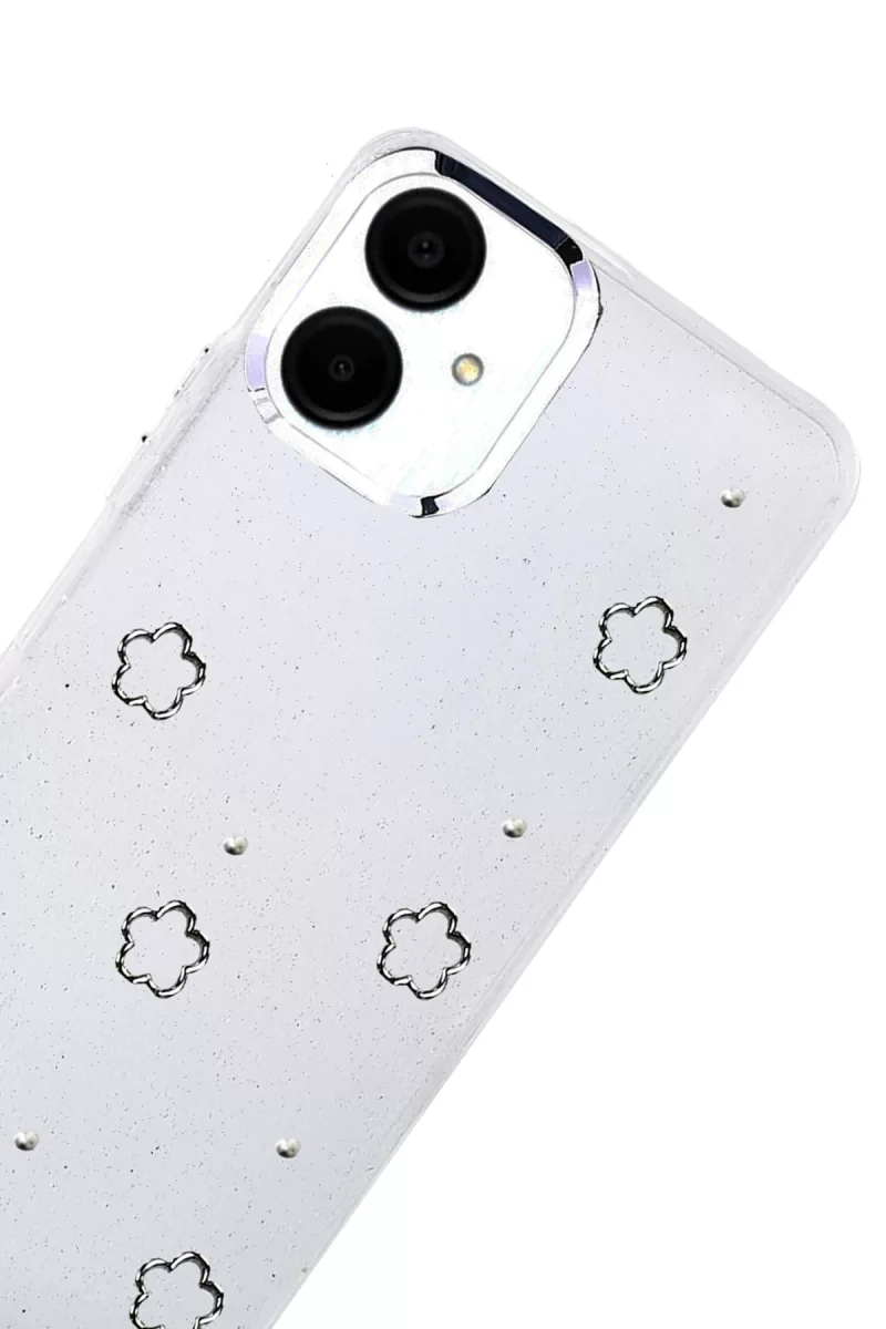 Newface Samsung Galaxy A07 4G Fiyonk Desenli Kapak - Desen 2