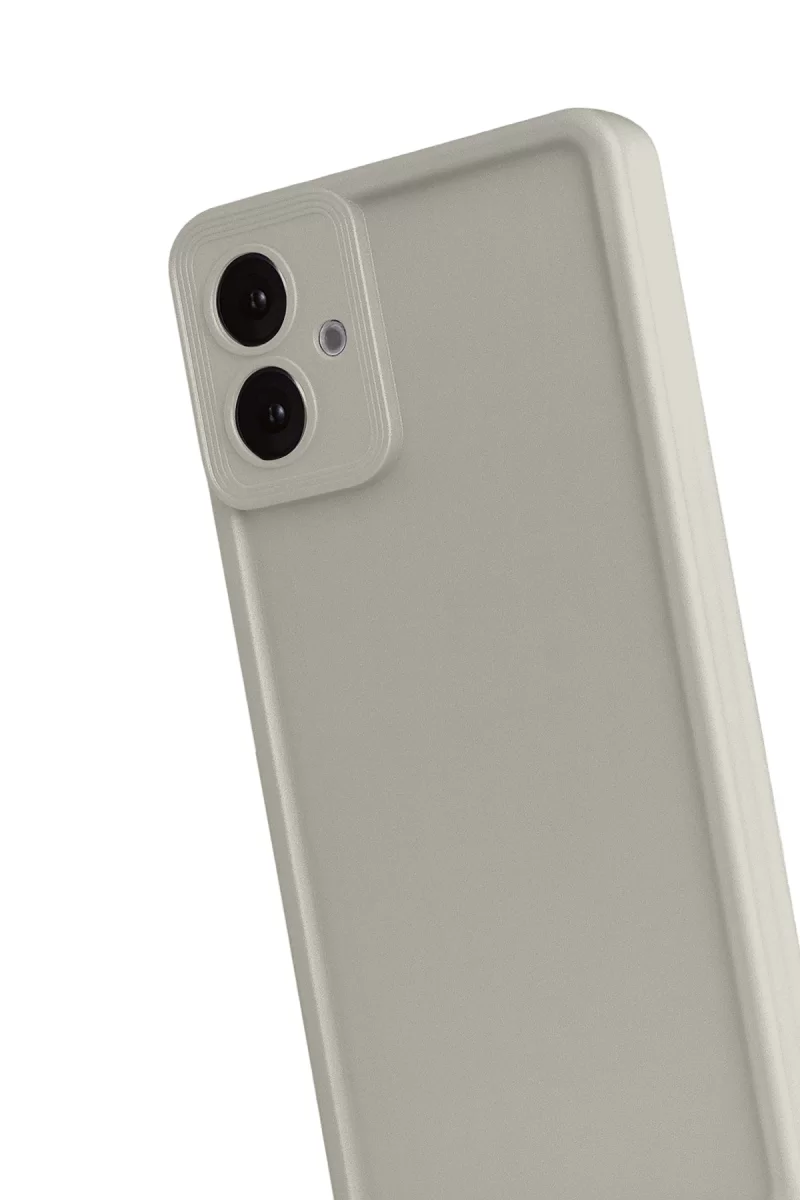 Newface Samsung Galaxy A07 4G Viera Silikon - Krem