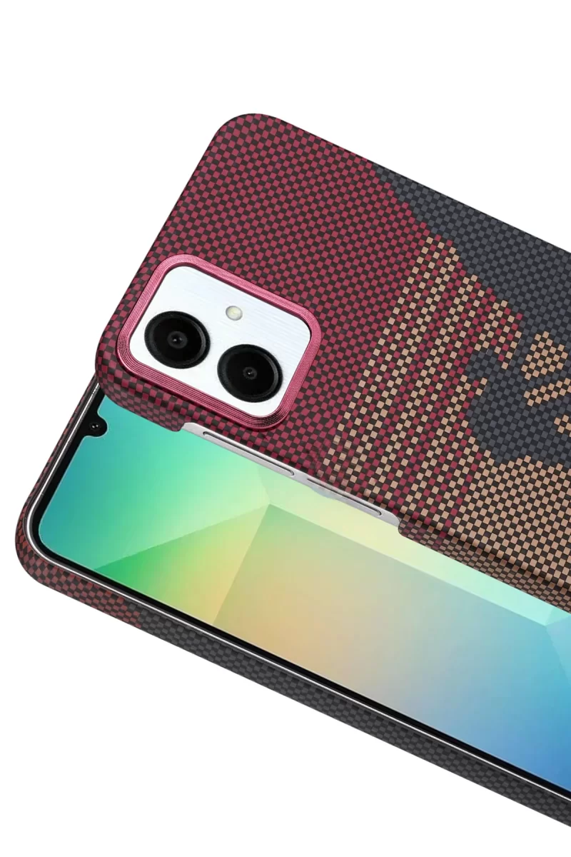 Newface Samsung Galaxy A07 4G Vega Magsafe Kapak - Kırmızı