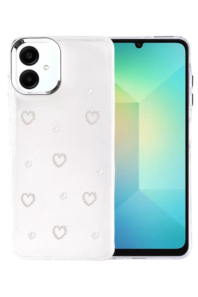 Newface Samsung Galaxy A07 4G Fiyonk Desenli Kapak - Desen 10