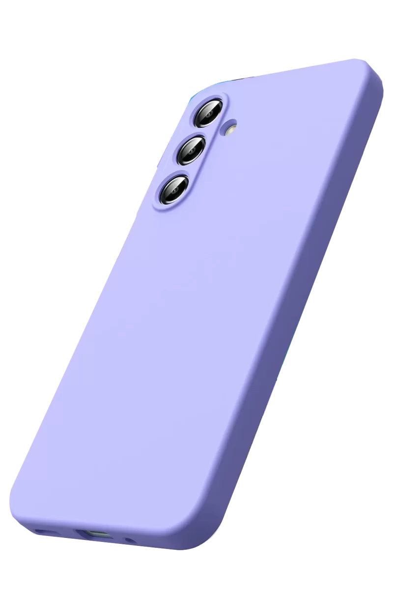 Newface Samsung Galaxy S25 FE First Silikon - Lila