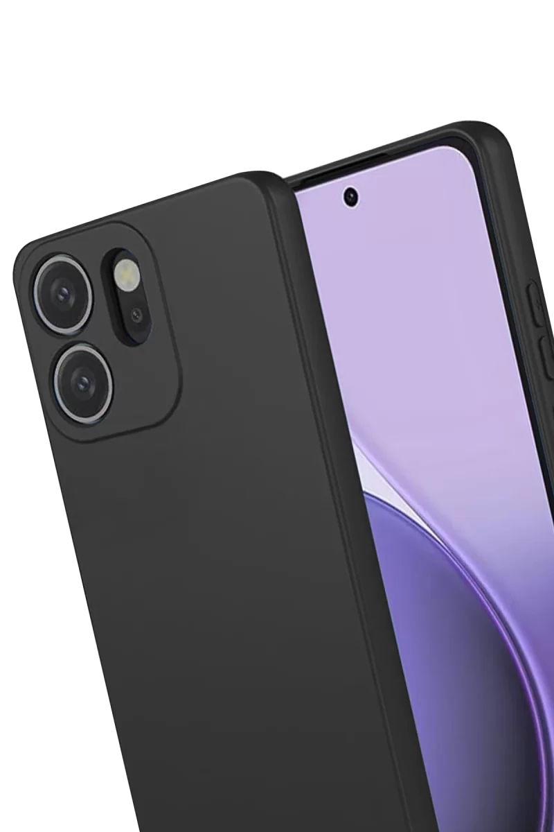 Newface Oppo Reno 14F First Silikon - Siyah