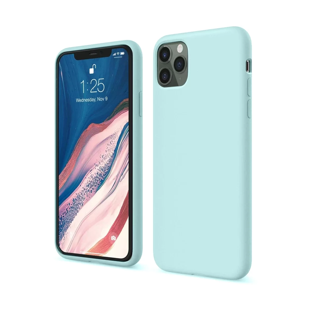 Newface Apple iPhone 11 Pro Kılıf First Silikon - Turkuaz