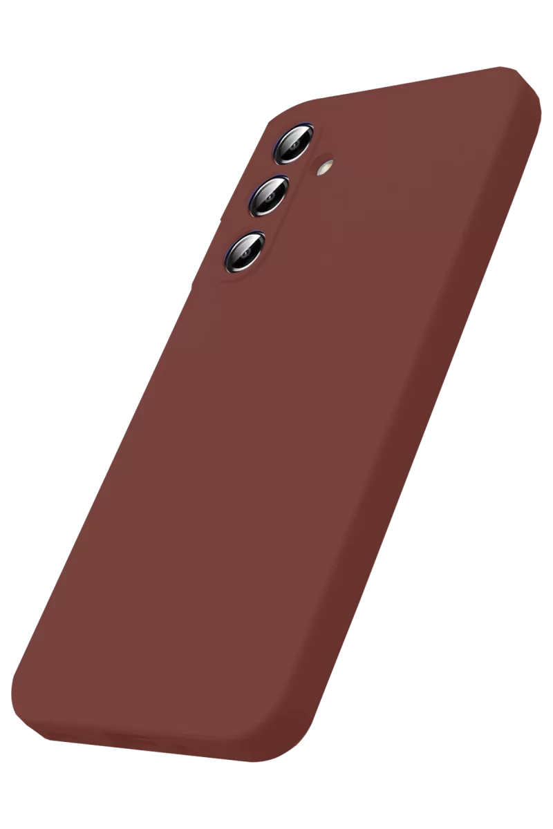 Newface Samsung Galaxy A17 5G First Silikon - Bordo