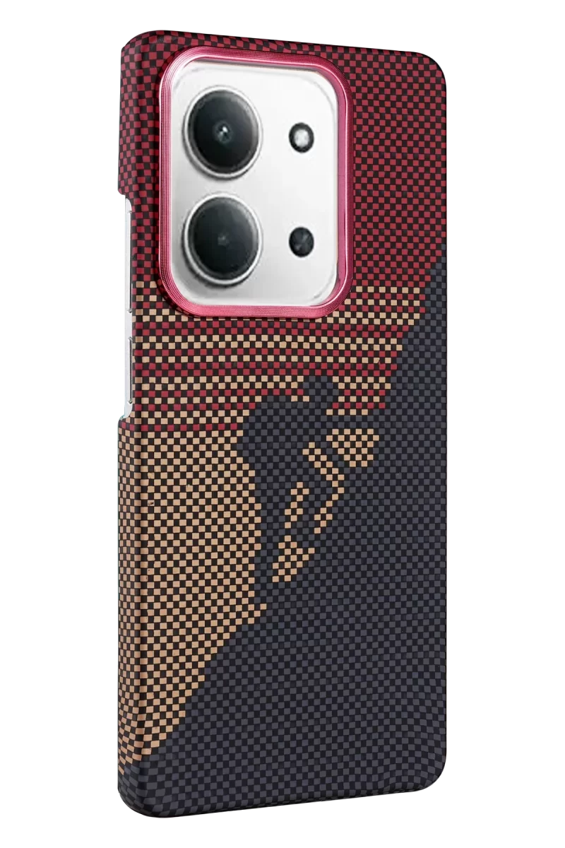 Newface Xiaomi Redmi 15C 4G Vega Magsafe Kapak - Kırmızı
