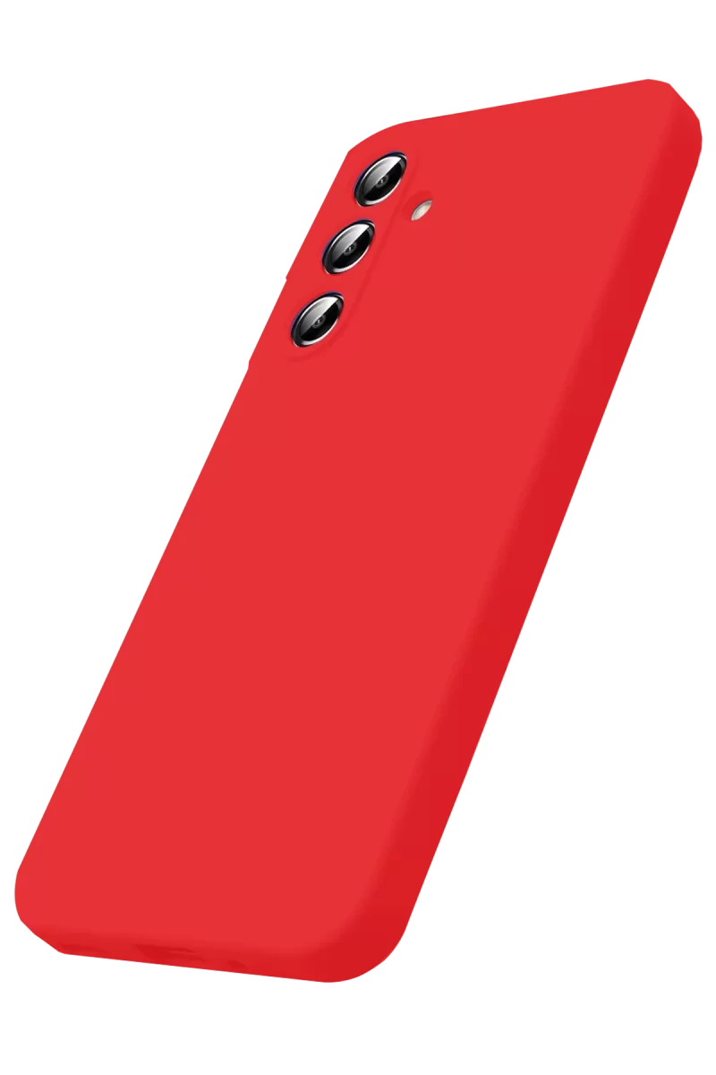 Newface Samsung Galaxy A17 5G First Silikon - Kırmızı