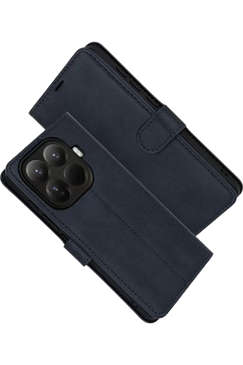 Newface Xiaomi Mi 15T Pro Trend S Plus Kapaklı Kılıf - Lacivert