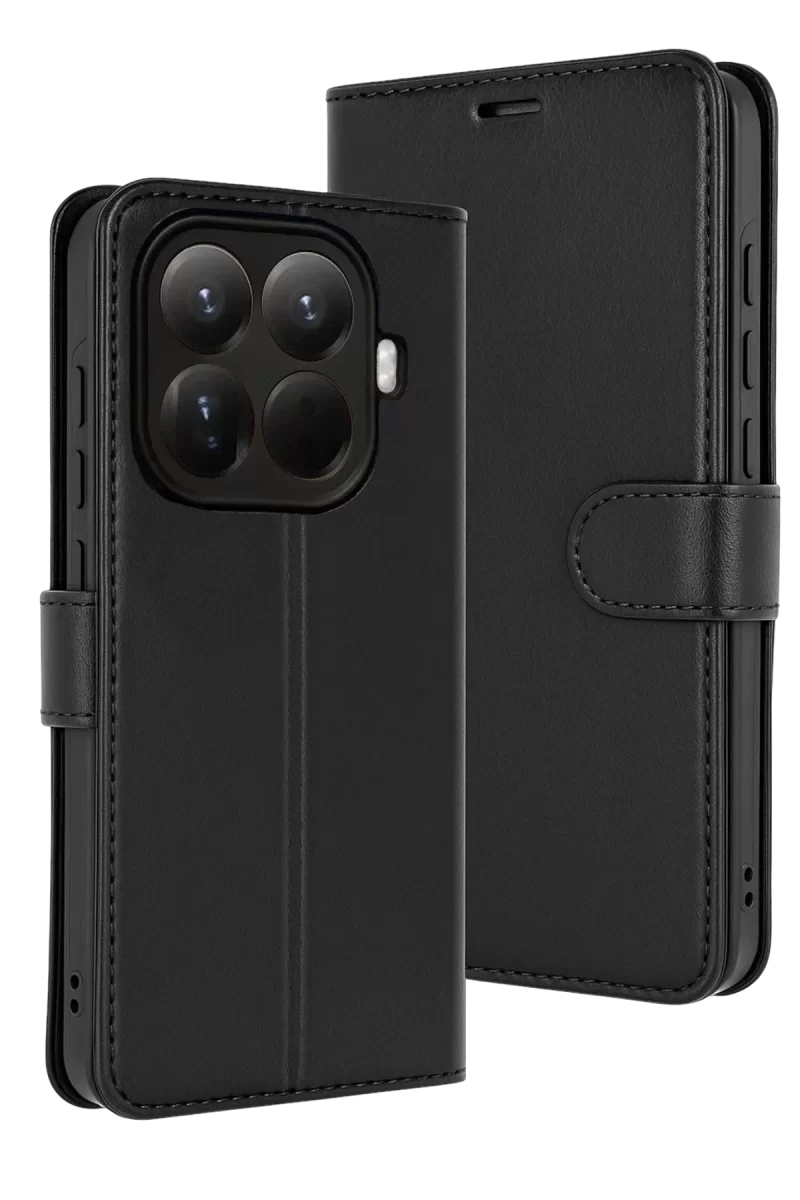 Newface Xiaomi Mi 15T Pro Trend S Plus Kapaklı Kılıf - Siyah