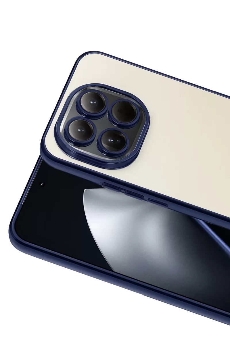 Newface Xiaomi Mi 15 Razer Lensli Silikon - Lacivert