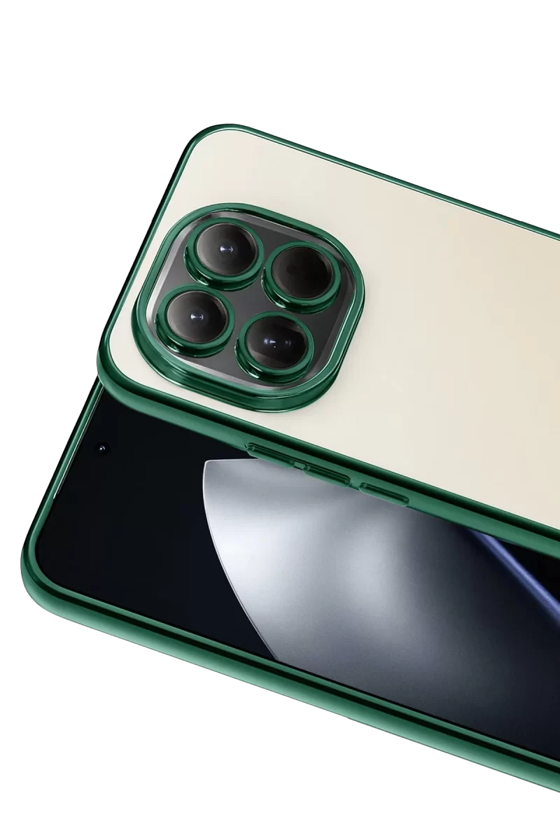 Newface Xiaomi Mi 15 Razer Lensli Silikon - Yeşil