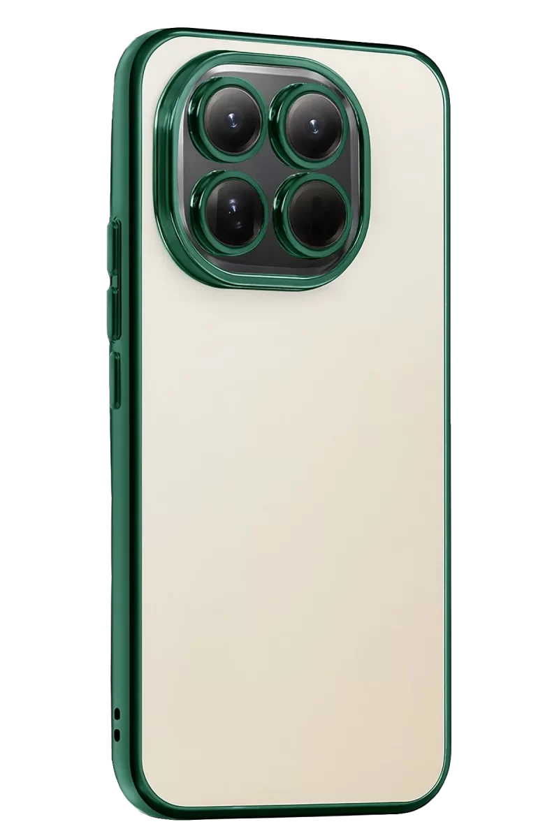 Newface Xiaomi Mi 15 Razer Lensli Silikon - Yeşil