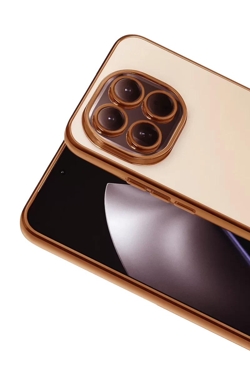 Newface Xiaomi Mi 15 Razer Lensli Silikon - Çöl Titanyum