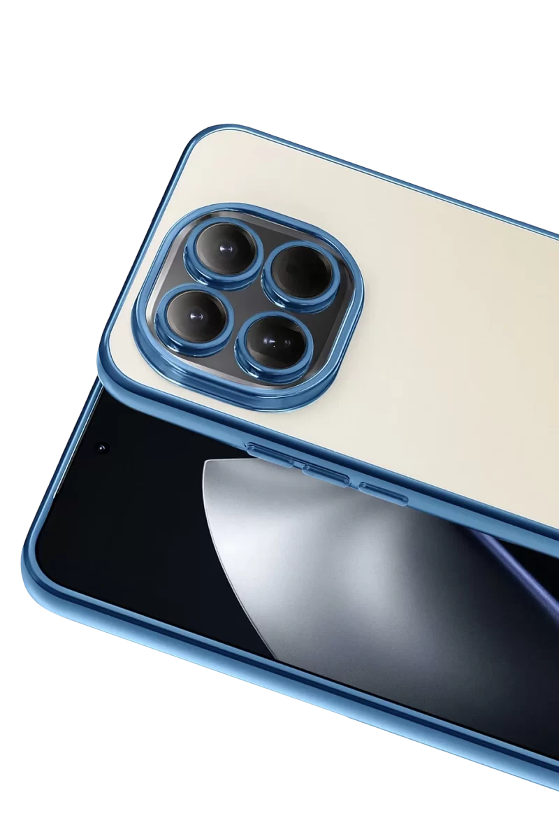 Newface Xiaomi Mi 15T Razer Lensli Silikon - Açık Mavi