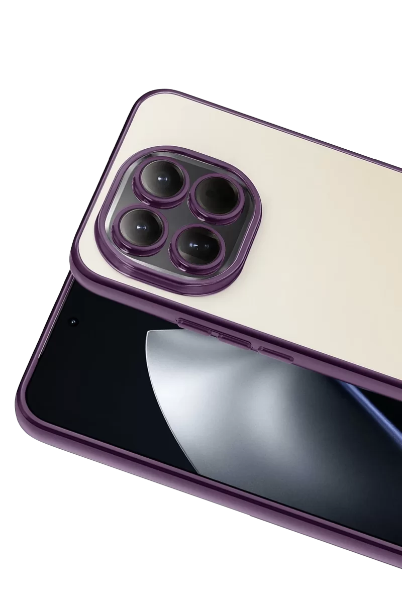 Newface Xiaomi Mi 15T Razer Lensli Silikon - Mor