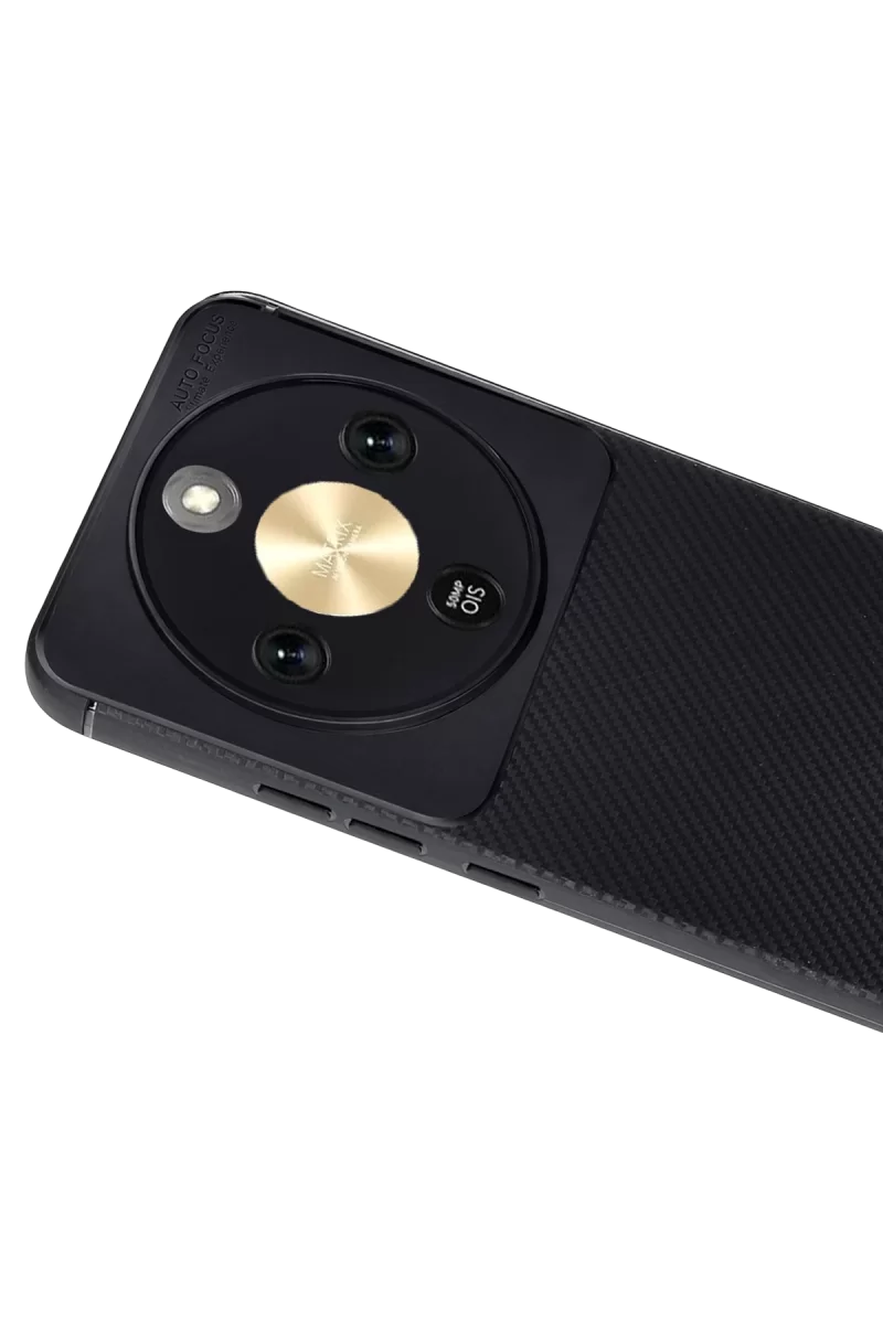 Newface Huawei Honor Magic 8 Lite Auto Focus Karbon Kapak - Siyah