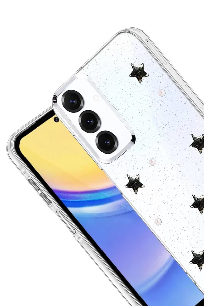 Newface Samsung Galaxy A54 5G Fiyonk Desenli Kapak - Desen 7