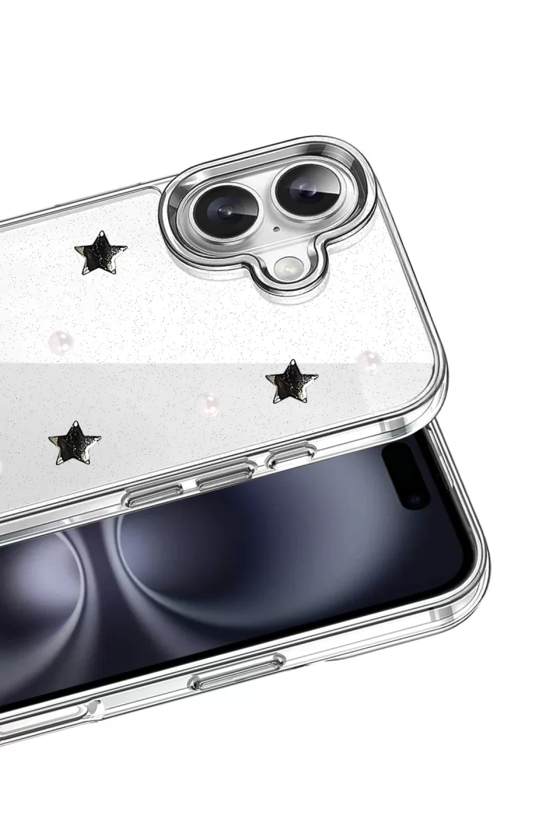 Newface Apple iPhone 17 Fiyonk Desenli Kapak - Desen 7