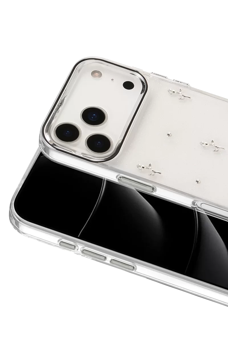 Newface Apple iPhone 17 Pro Fiyonk Desenli Kapak - Desen 4