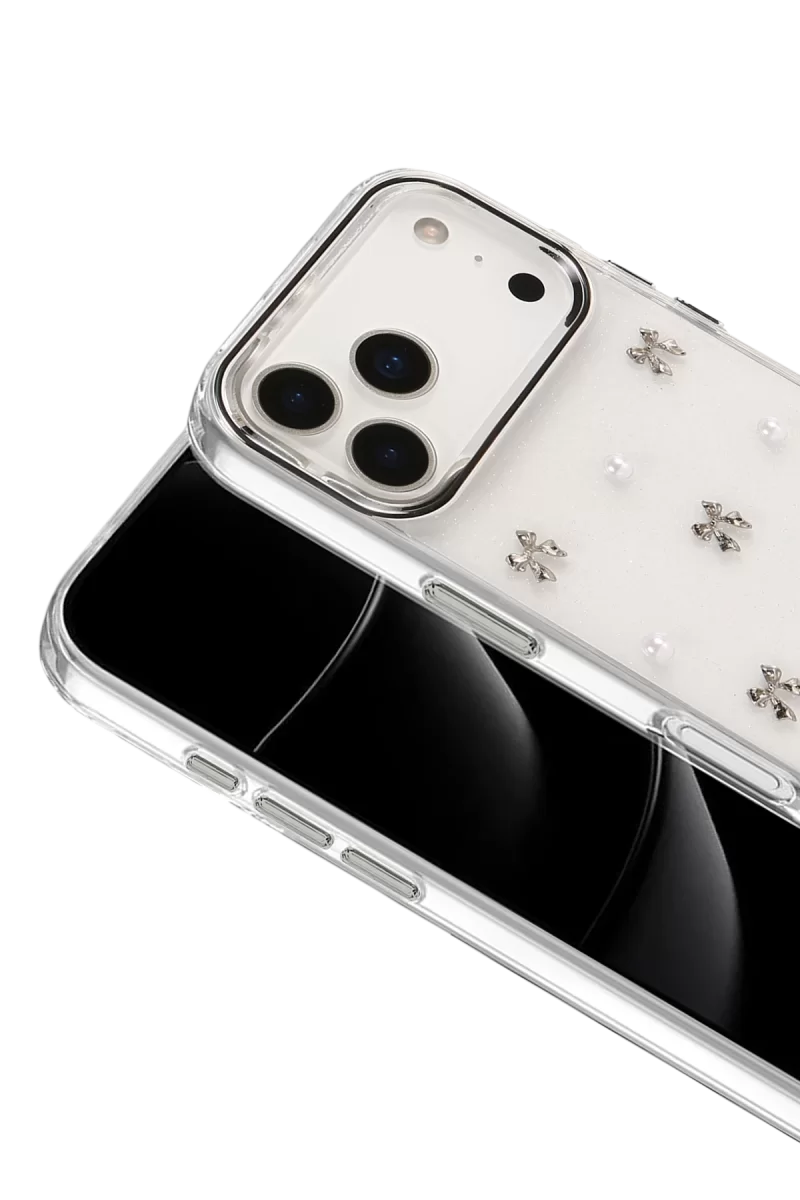 Newface Apple iPhone 17 Pro Fiyonk Desenli Kapak - Desen 8