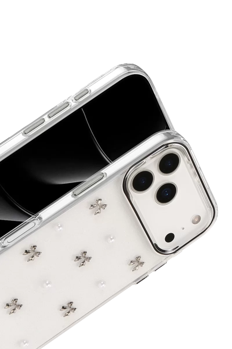 Newface Apple iPhone 17 Pro Fiyonk Desenli Kapak - Desen 8