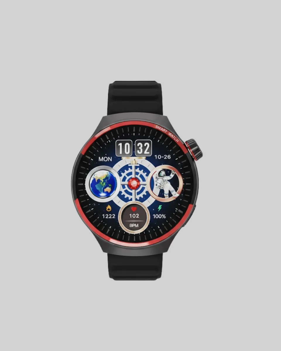 NFC Destekli Akıllı Saat AMOLED Ekranlı Şık Tasarım