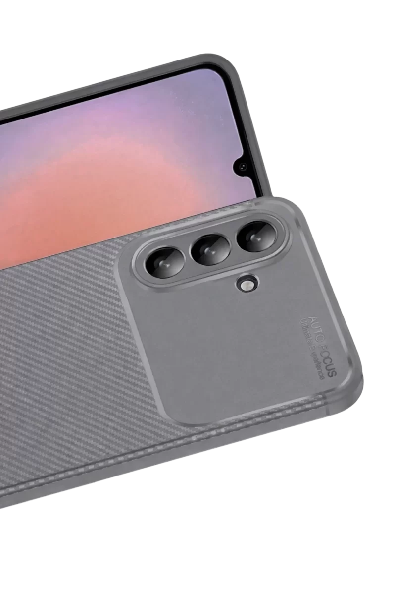 Newface Samsung Galaxy S26 Plus Auto Focus Karbon Kapak - Gri