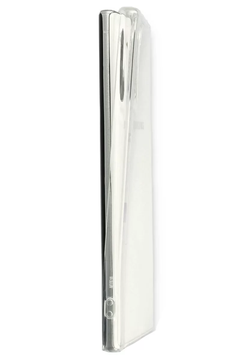 Newface Samsung Galaxy Note 10 Kılıf Lüx Şeffaf Silikon