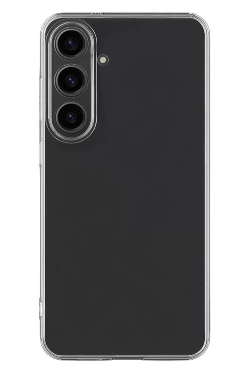 Newface Samsung Galaxy S25 Kılıf Lüx Şeffaf Silikon