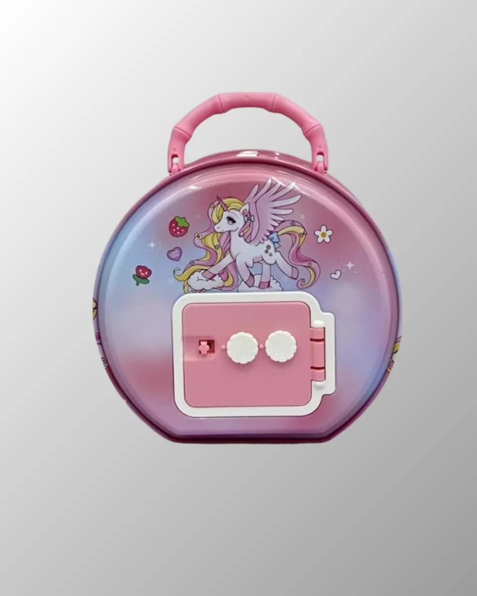 Mini Çocuk Para Kasası Gizli Saklama ve Birikim Kutusu