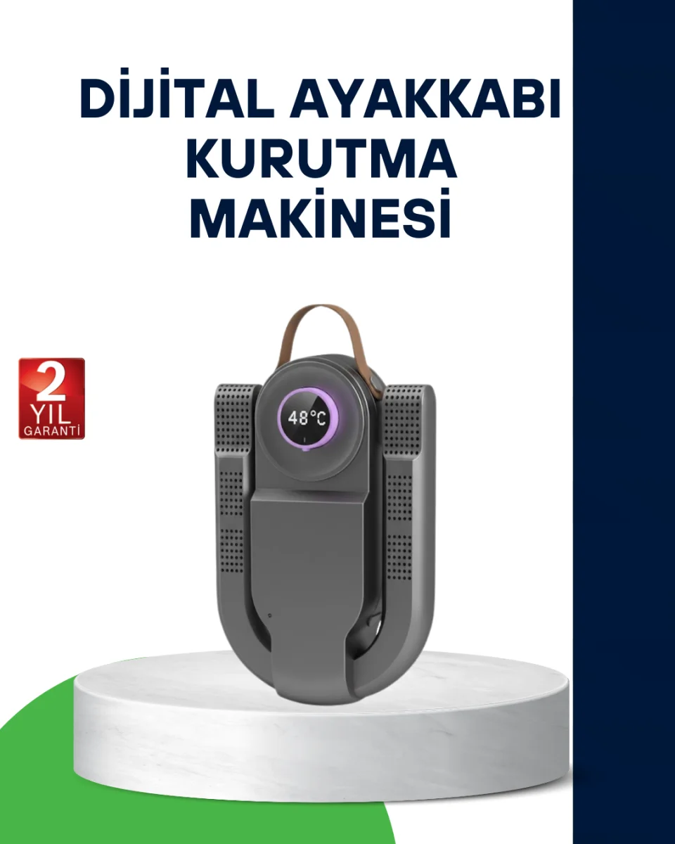 Akıllı Ayakkabı Kurutucu 48 Derece Isı Kontrollü