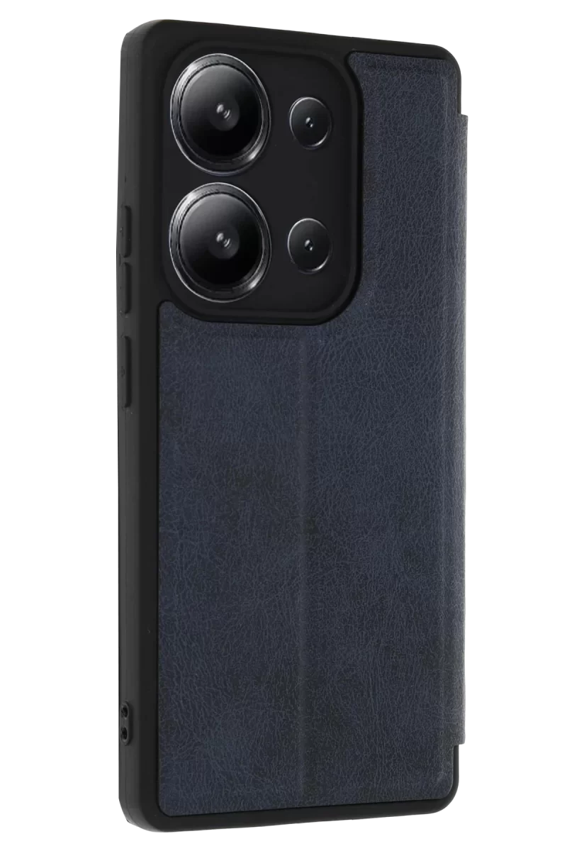 Newface Xiaomi Redmi 15C 4G Flip Cover - Lacivert
