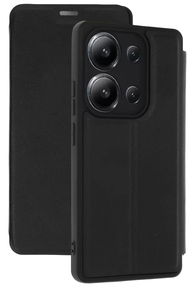 Newface Xiaomi Redmi 15C 4G Flip Cover - Siyah