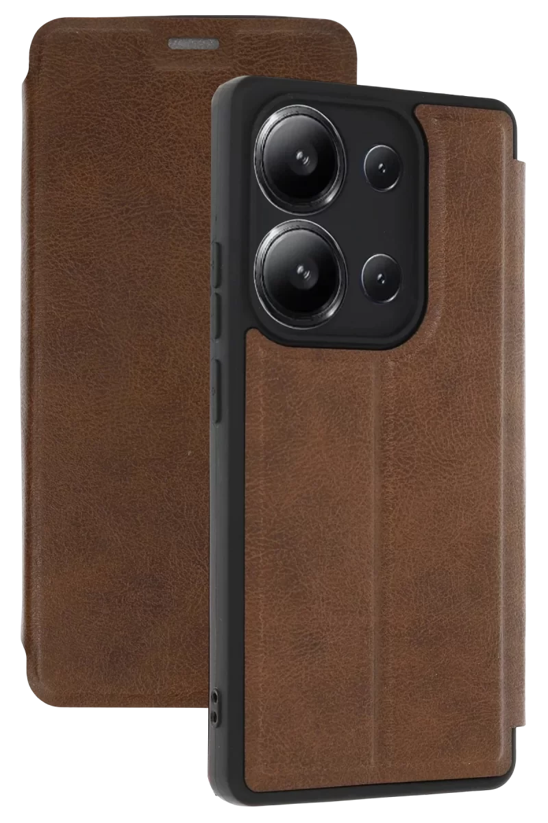 Newface Xiaomi Redmi 15C 4G Flip Cover - Taba