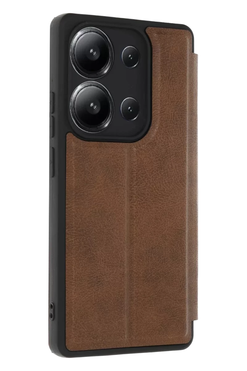 Newface Xiaomi Redmi 15C 4G Flip Cover - Taba