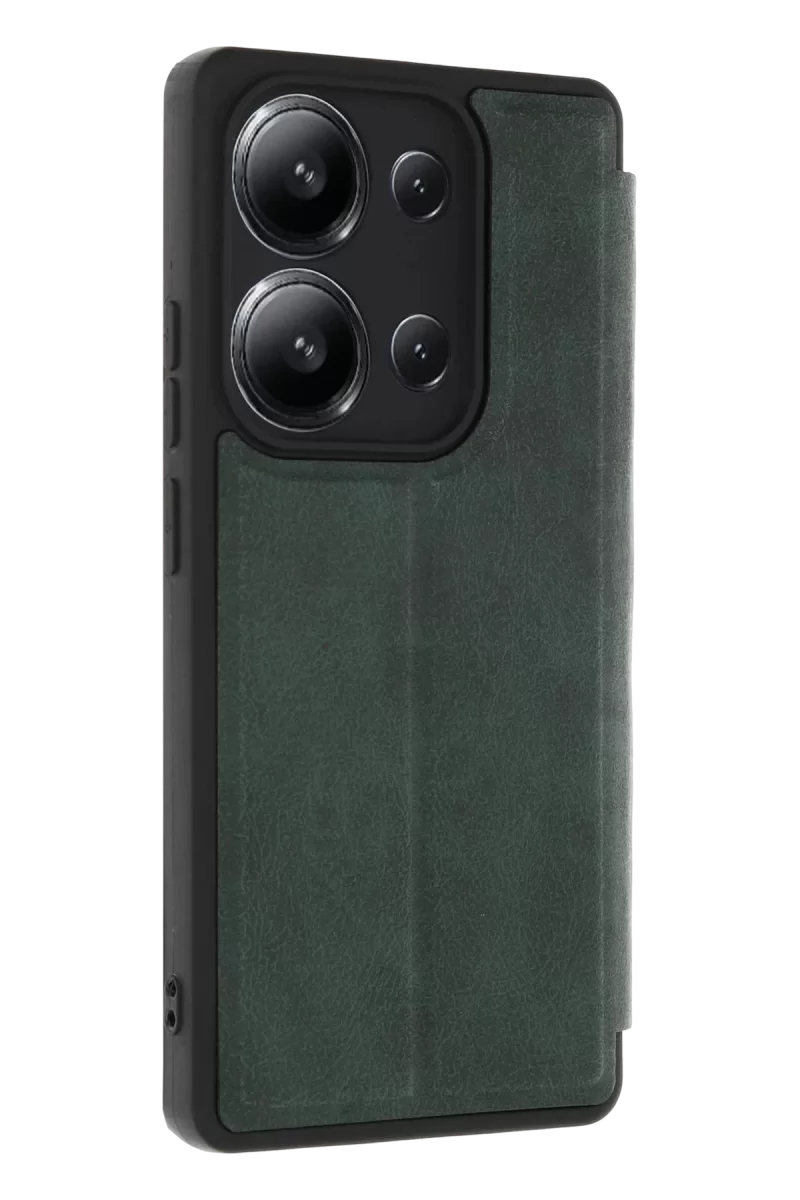 Newface Xiaomi Redmi 15C 4G Flip Cover - Yeşil