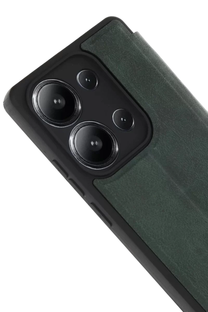 Newface Xiaomi Redmi 15C 4G Flip Cover - Yeşil