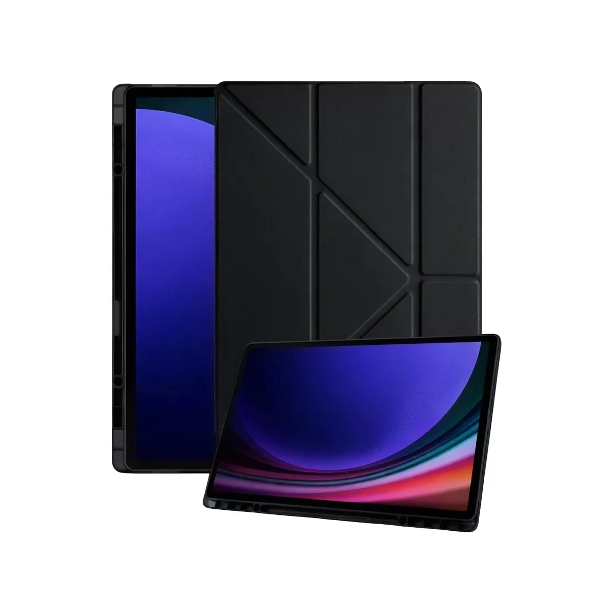 Newface Samsung Galaxy X730 Tab S11 Kalemlikli Mars Tablet Kılıfı - Siyah