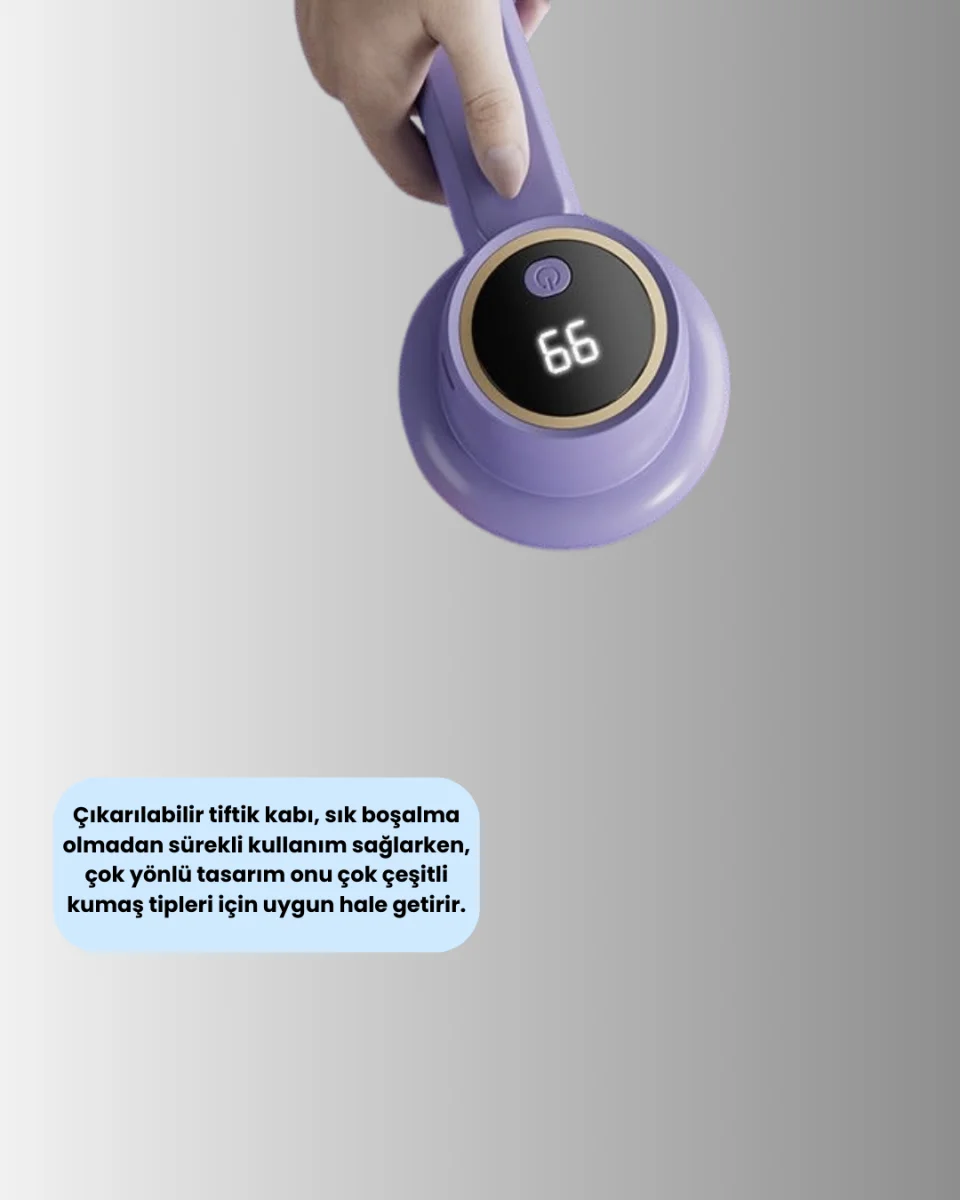 Kumaş Bakım Makinesi Zahmetsiz Tiftik Temizleme