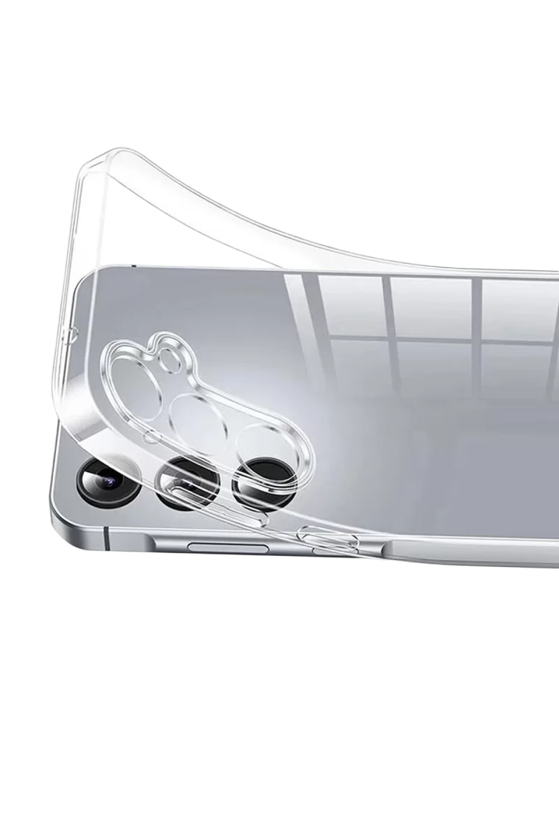 Newface Samsung Galaxy A37 5G Lüx Şeffaf Silikon - Şeffaf