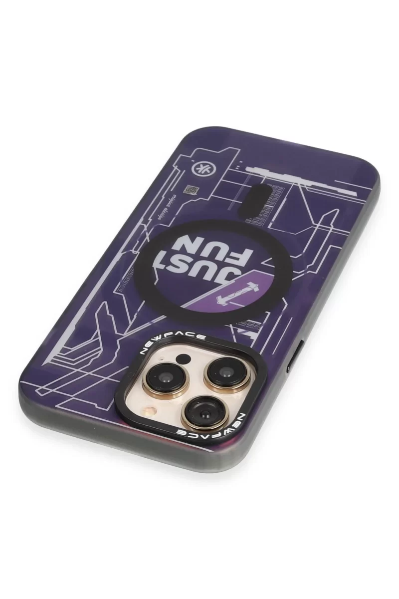 Newface Apple iPhone 13 Pro Max Kılıf Venüs Magneticsafe Desenli Kapak - Venüs - 1